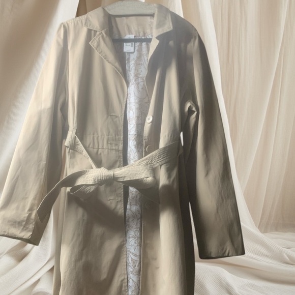 Maurices Women’s 2X 18W-20W Plus Size Tan Belted Single Breasted Trench Coat - Picture 1 of 15